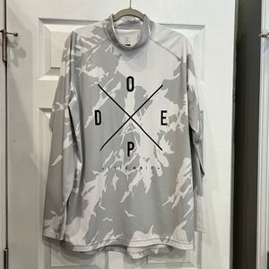 Dope Snow Base Layer Top Polyester Spandex Camo Gorpcore  Snuggle Mens L